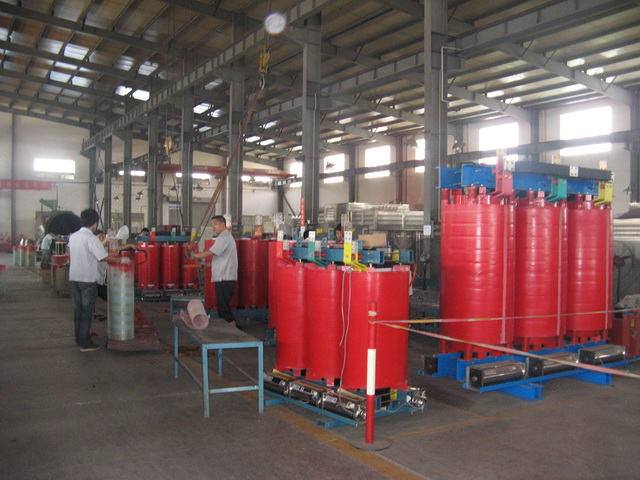 干式变压器厂区展示